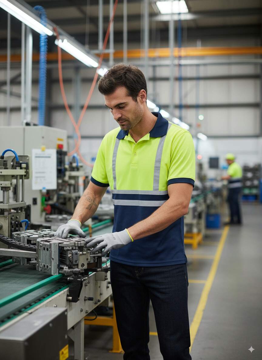 PLAYERA IRON MANGA CORTA